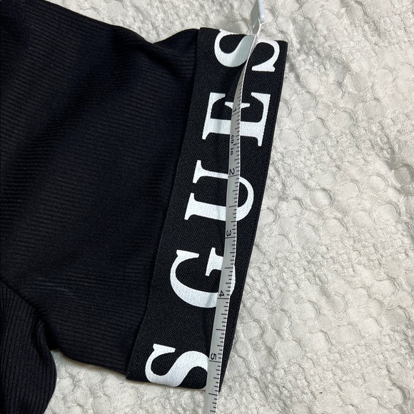 GUESS Black Short Sleeve dress size L - Picture 7 of 7